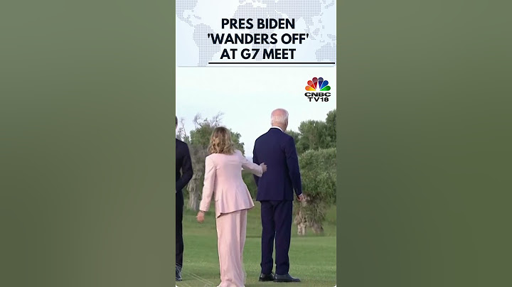 G7 Summit: President Joe Biden 'Wanders Off' At G7, Italian PM Meloni Pulls Him Back | N18G