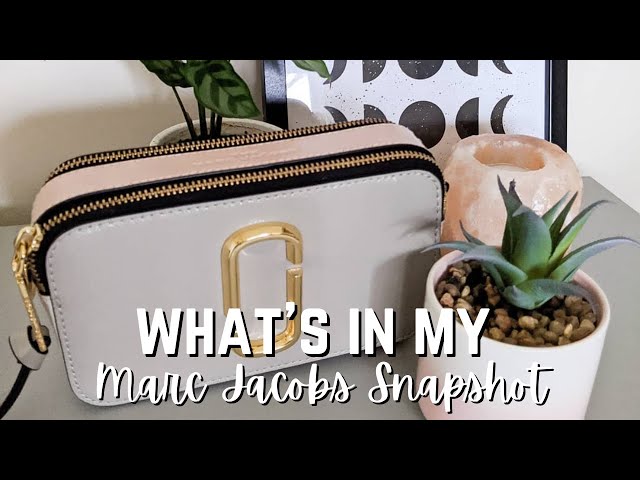 UNBOXING THE MARC JACOBS SOFTSHOT CAMERA BAG, REVIEW & COMPARING TO  SNAPSHOT