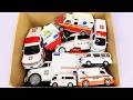 救急車のミニカー走る！緊急走行テスト！坂道走行です☆ Ambulance minicar runs in an emergency with sirens sounding!