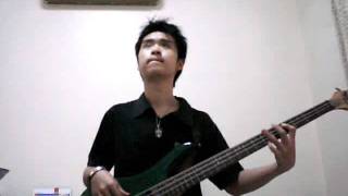 Video thumbnail of "Chris Tomlin ~ How Great Is Our God bass cover by Andreas Mario"