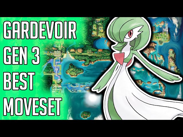 Gardevoir Gen 3 Best Moveset - Gardevoir Best Moveset Moves Pokemon Emerald  Ruby Sapphire Red Green 