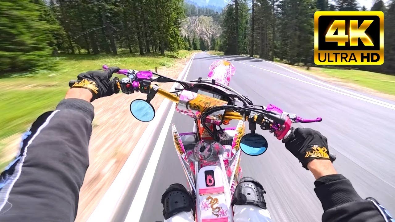 POV 4K | Relaxing KTM 450 EXC Supermoto Ride (No Music)