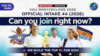 KDU Applications 2026 NOW OPEN! LAST CHANCE!