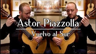 Astor Piazzolla Vuelvo Al Sur On De Jonge Balsa & Nomex Double Top Guitars Resimi