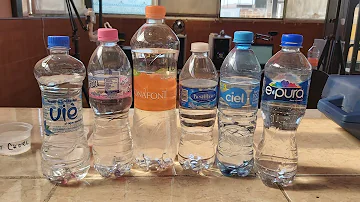 ¿Cuál es la mejor marca de agua purificada?