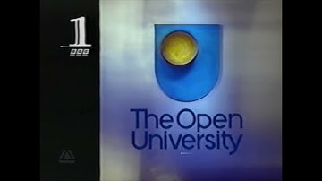 BBC One And Two The Open University Idents - 1991
