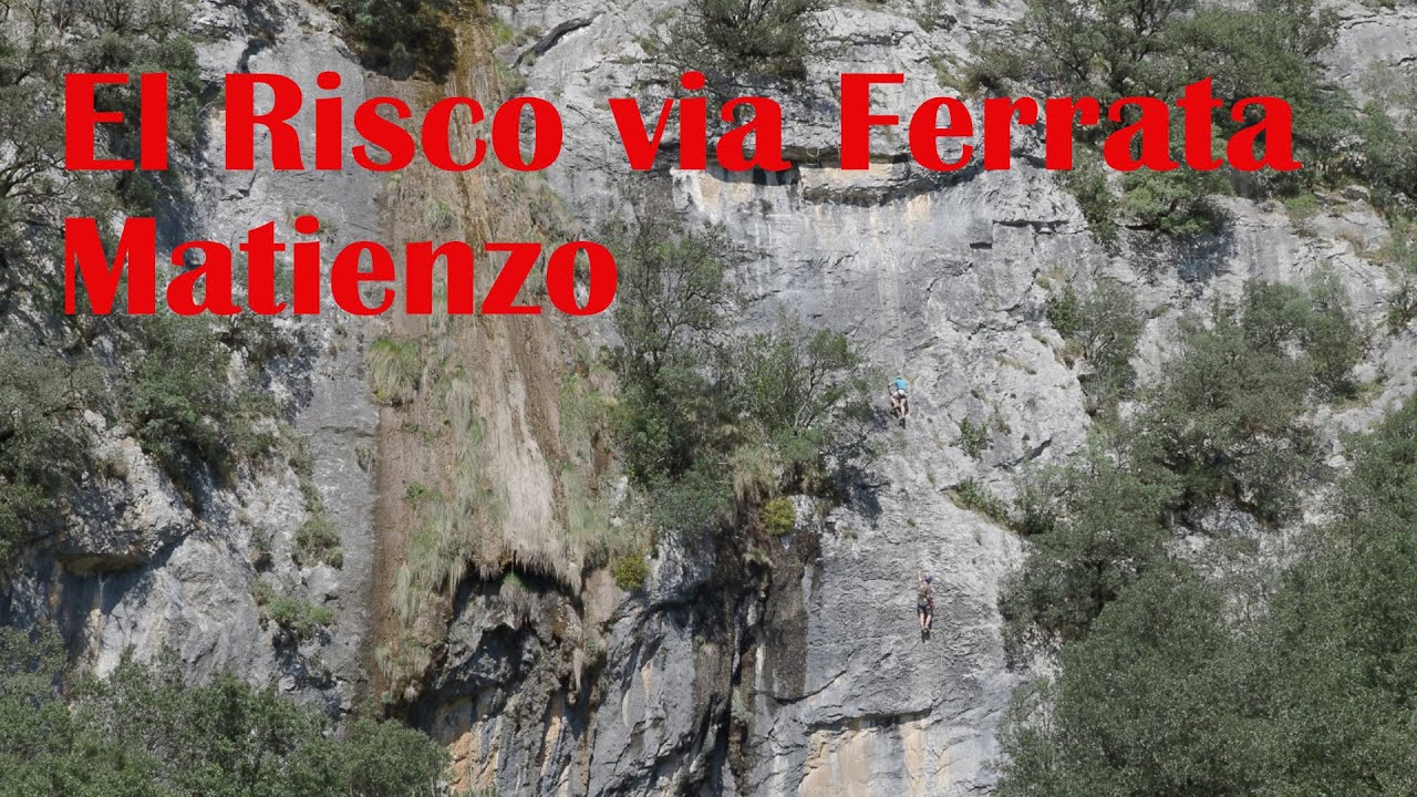 El Risco via ferrata, Matienzo, Cantabria