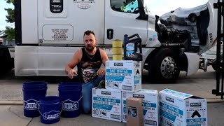 SEMI TRUCK BASIC OIL CHANGE   FREIGHTLINER CASCADIA