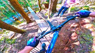 Steep and Rowdy Lap in Powell River! @JordanBoostmasterRaw