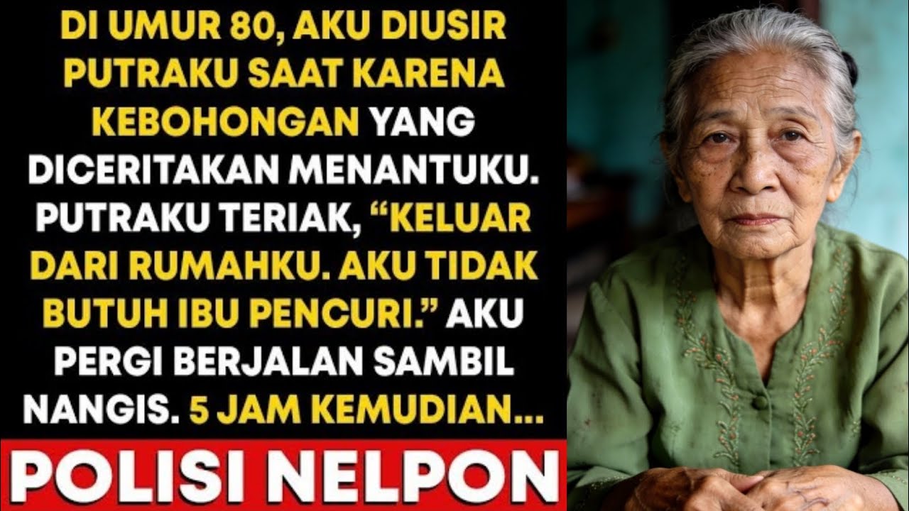 Menantuku Sangat Tega Menuduh Aku Sebagai maling dan mengusirku... 