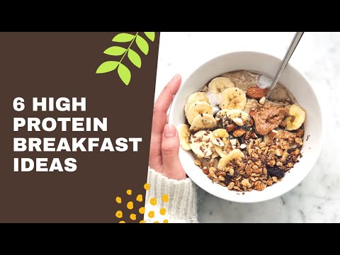 6 High Protein Breakfast Ideas That You Can Easily Make | Super Healthy &amp; Yummy | Healthy Pinch