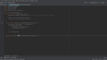 Java 8 Stream Tutorial - Distinct