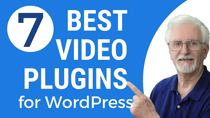 Plugin video wordpress
