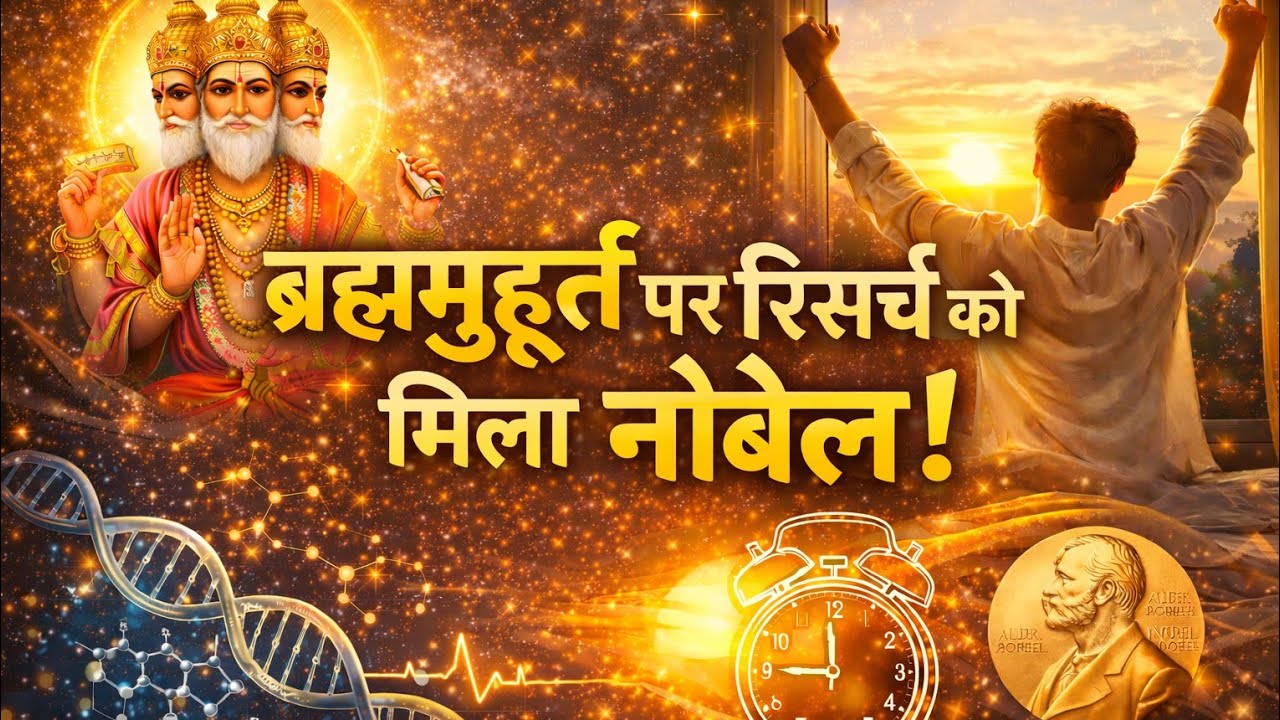 Brahma muhurata : भारत के ऋषि पहले से जानते थे ब्रह्मुहुर्त का राज़ | Soul's own lab