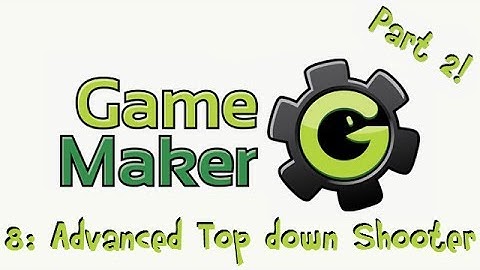 Game Maker 8.1 tutorial 8 - Top Down Shooter Part 2