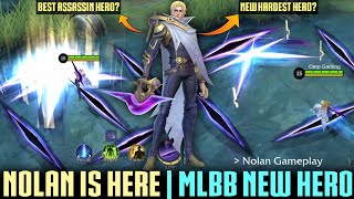 NOLAN is Here! | MLBB New Hero Gameplay!