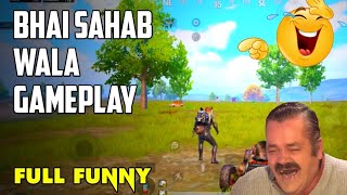 BHAI SAHAB WALA GAMEPLAY WITH FUNNY COMMENTARY #bgmi #funny #jevel screenshot 5