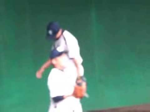 20140206　東京ヤクルト浦添キャンプ  石川 館山 ブルペン映像