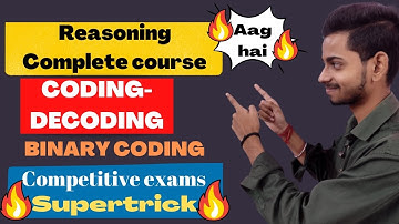 [BINARY CODING]|CODING-DECODING|REASONING IN(2022)||LEARN EASYMETHOD||FORGOVTEXAMS