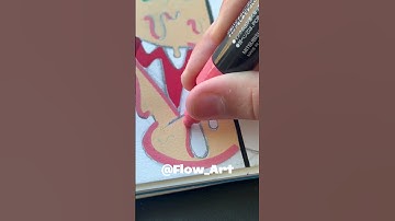 Drawing Bowser, But In 4 Different Styles!! (Part 3) #shorts #posca #satisfying #art