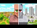 Eu Transformei os Villagers em Inteligência Artificial no Minecraft