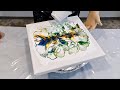 Oddly Satisfying Acrylic Paint Pouring!🎨