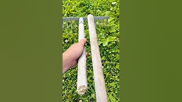 A great way to repair a garden rake! #trick #advice