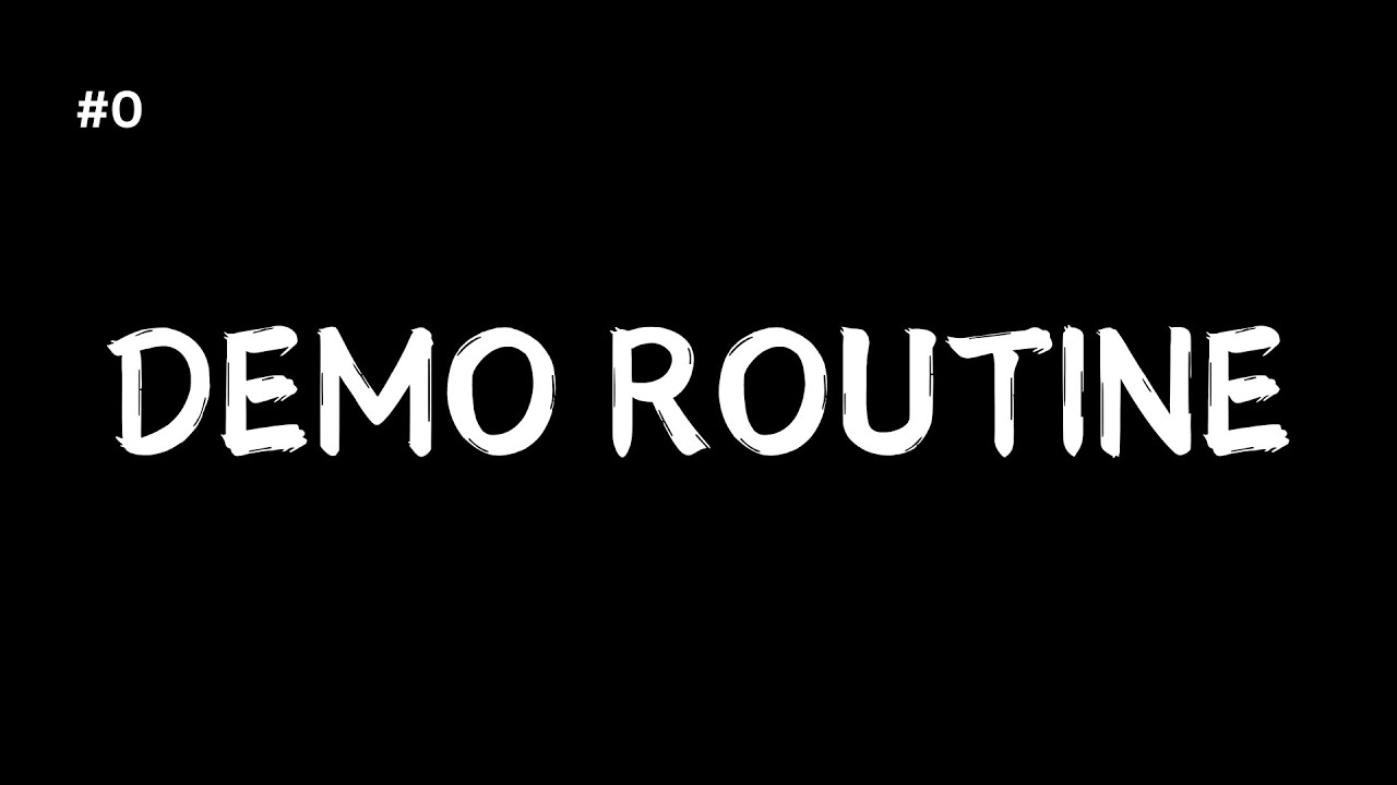 Back to Shape (Cutting) #0 | Demo Routine - YouTube