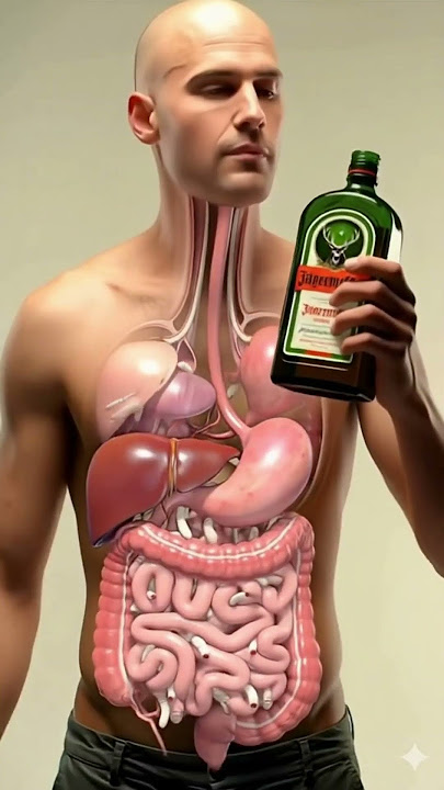 What's REALLY Happening to Your Gut When You Drink Alcohol#shorts