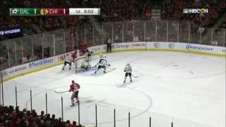 Game #579 Dallas Stars @ Chicago Blackhawks 4-5 (OT) Highlights (04.01.2015)