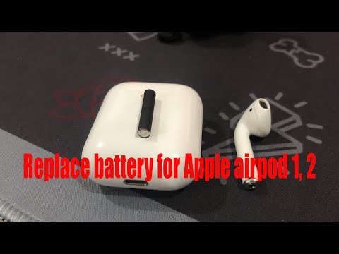 Fix poor battery for airpod 1  replace battery for airpod 1  2