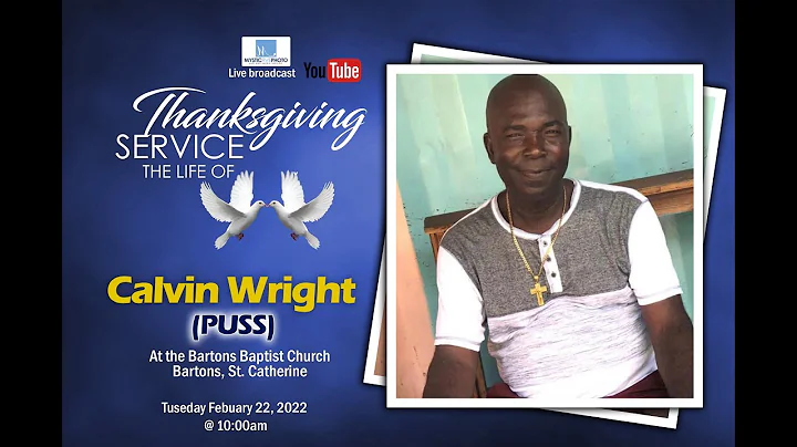 Calvin Wright, Thanksgiving Service