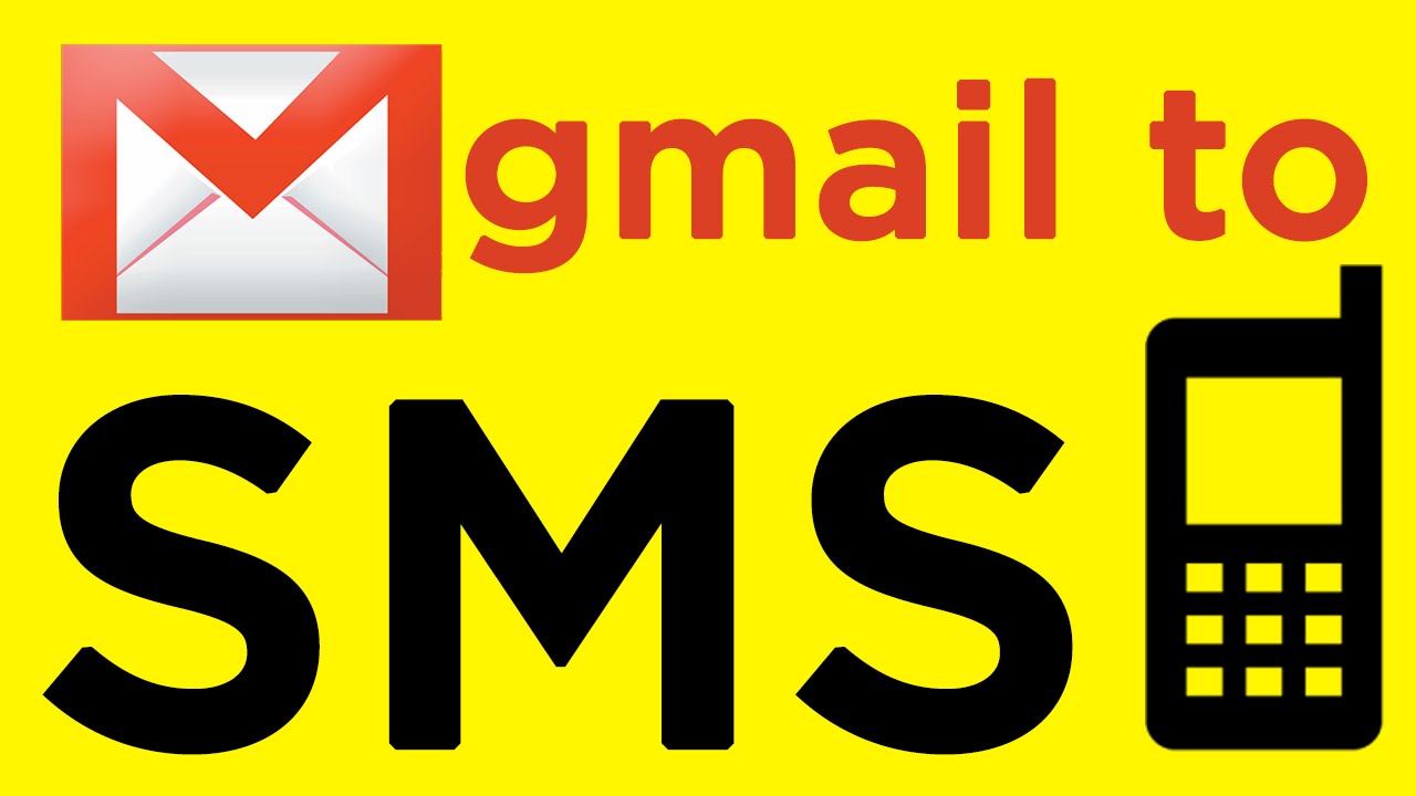 How to Receive free SMS text alerts for new emails