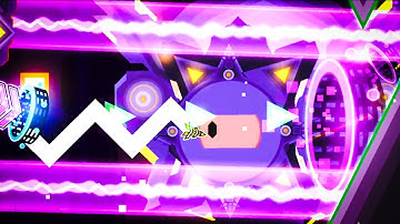 "Futuristic D" 100% (Demon) by Dakiro [1 Coin] Geometry Dash 2.11