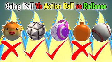 🔥Going Balls vs Rollance Adventure Balls vs Action Balls | Android Gameplay | Part 11