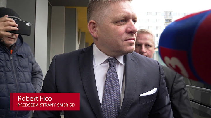 Robert Fico pred rokovaním o kandidátke Smeru do volieb