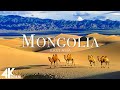 FLYING OVER MONGOLIA (4K UHD) - Land of Mountains and Vast Grasslands - Wilderness Unlimited
