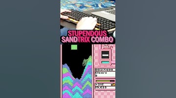 Stupendous Sandtrix Combo #shorts #tetris