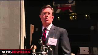 Stephen Colbert I am a Super PAC and So Can You www keepvid com
