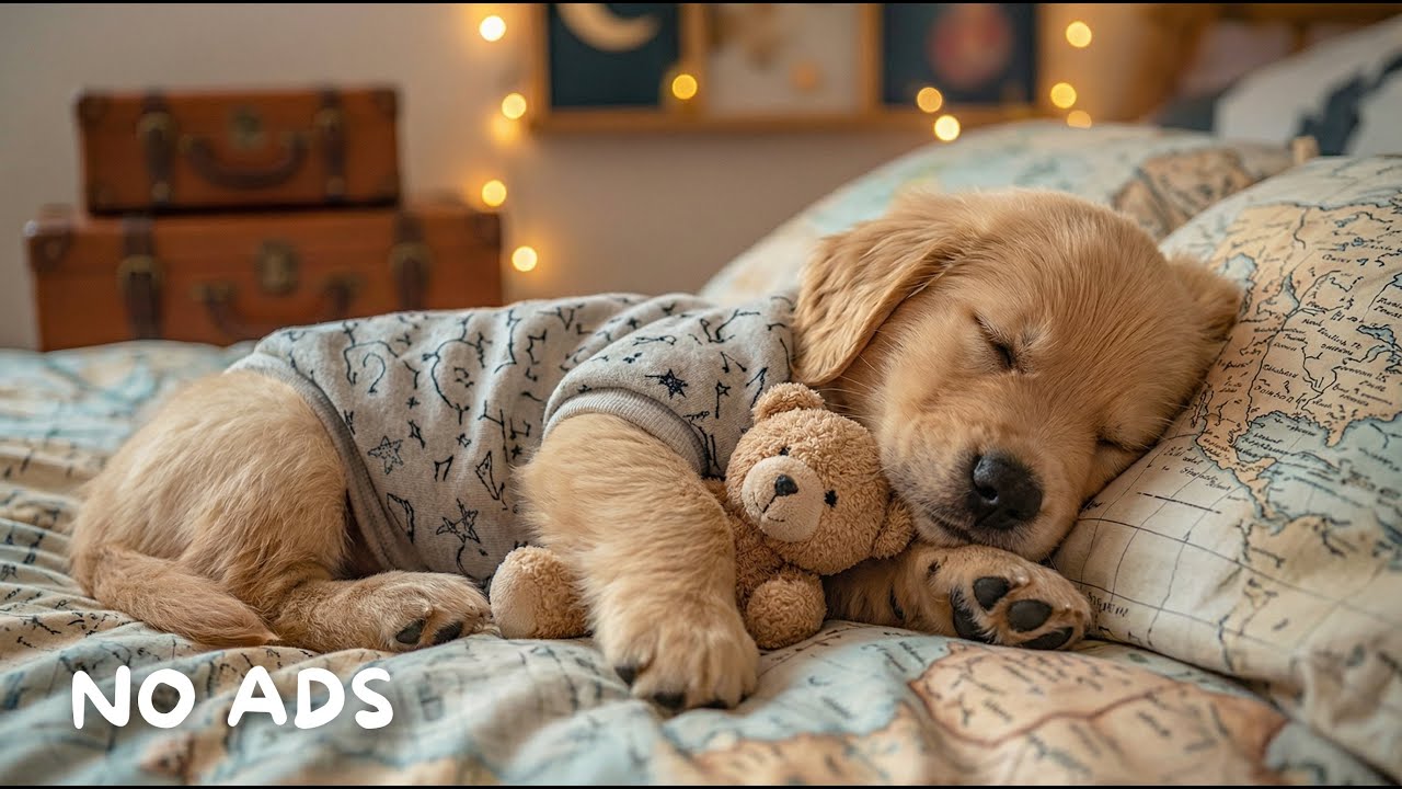 12 часов успокаивающей музыки для щенков для глубокого сна🐶💖 Средство от тревоги разлуки для собак и