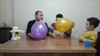 Balonu Şişirerek PATLAT-Kazananın Ciğeri Patlar