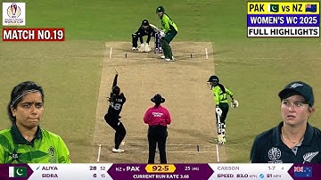 Pakistan vs New Zealand Women