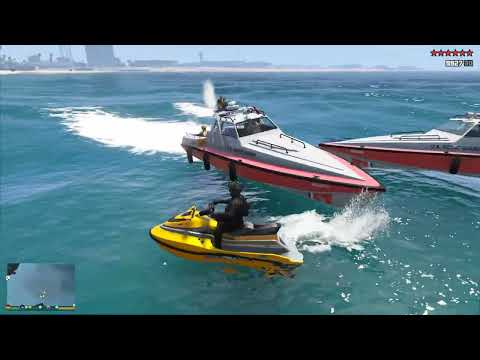 GTA 5 - Police Station Spec Ops Assassination + Ten Star Escape