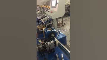 Smarting automatic rotary stainless steel pipe cutting machine for thin wall pipes in 1mm