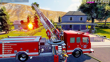 xe cứu hỏa khẩn cấp _  Firefighting Simulator - The Squad