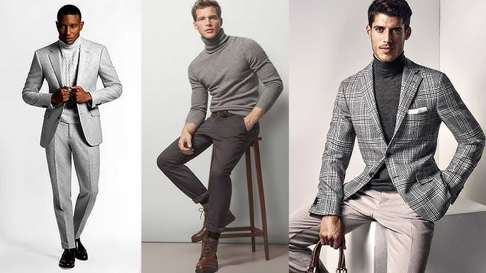 Consejos para Combinar un Pantalon Gris de Hombres 👍 2da parte