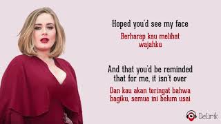 Someone Like You - Adele (Lirik Lagu Terjemahan)