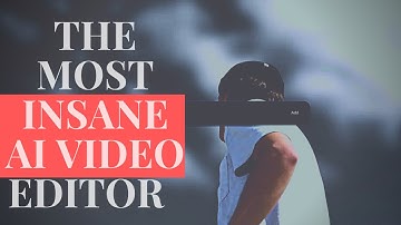 video editing : the most insane AI video editor Runway