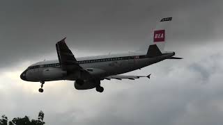 British Airways A319 G-Eupj Pmi-Lhr 050725
