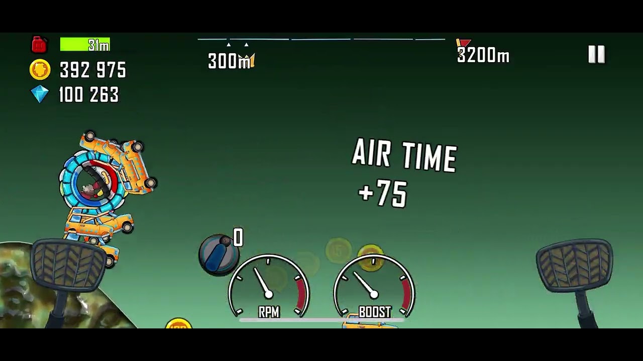 Alien Planet Racing Hill climb racing Alien planet with CAR CAR 407m - YouTube
